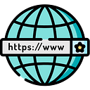 Domain Icon Domain, Dominio, dirección web